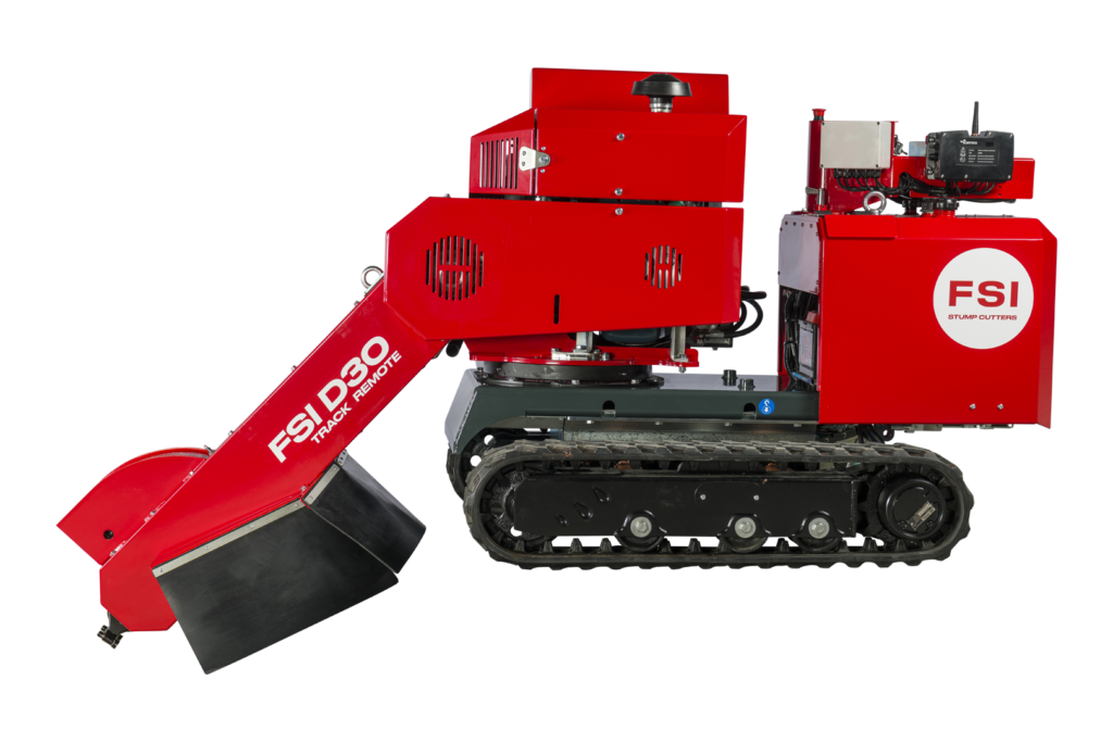 FSI D30 TRACK REMOTE - Efficient stump grinding