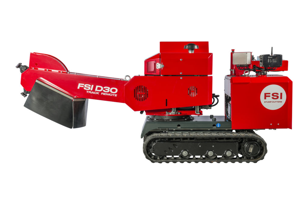 FSI D30 TRACK REMOTE - Efficient stump grinding