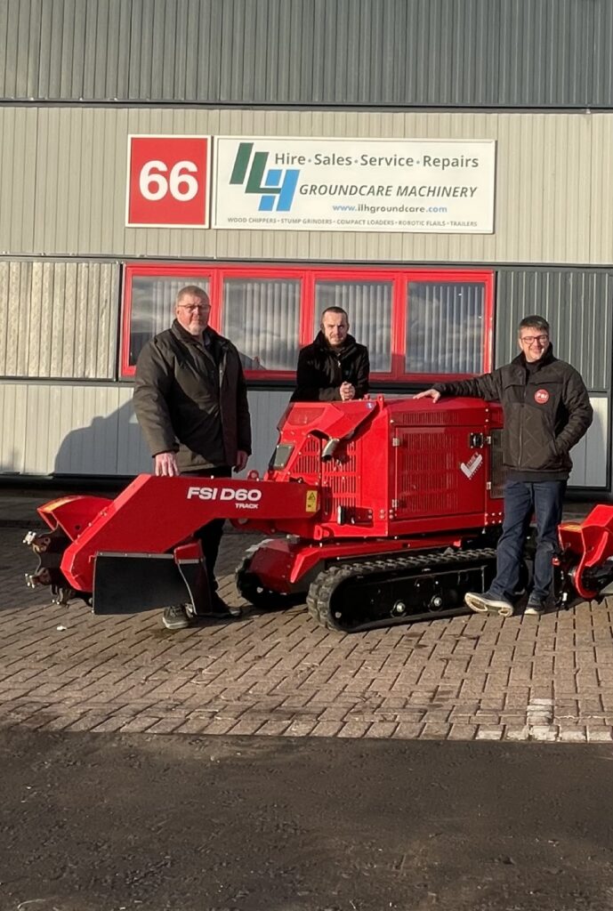 ILH Groundcare - Darren with Henning and Lee from FSI