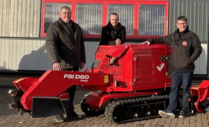 ILH Groundcare - Darren with Henning and Lee from FSI