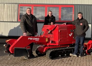 ILH Groundcare - Darren with Henning and Lee from FSI